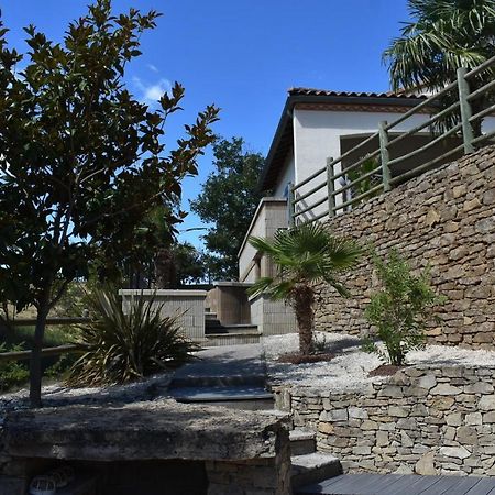 Chambre Au Calme Avec Spa Privatif Gratuit Sud Aveyron Les Palmiers Des Causses Saint-Rome-de-Tarn Exterior photo