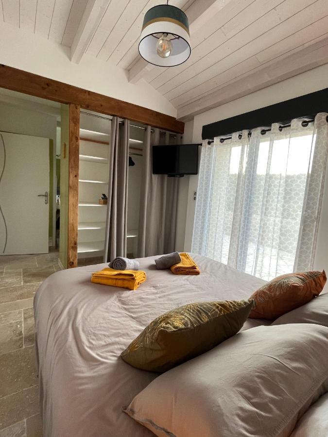 Chambre Au Calme Avec Spa Privatif Gratuit Sud Aveyron Les Palmiers Des Causses Saint-Rome-de-Tarn Exterior photo